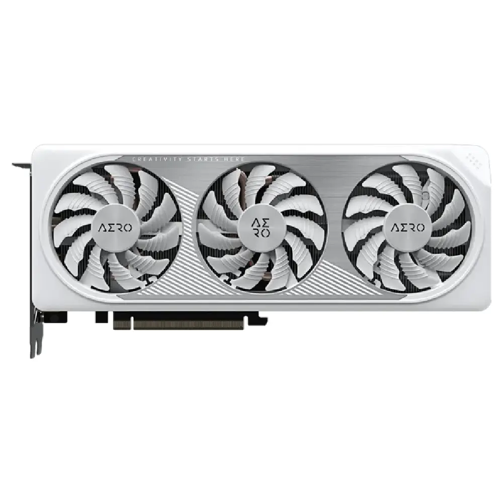 Gigabyte Nvidia Graphic Card RTX 4060 8GB DDR6 Aero OC Triple Fan view 3